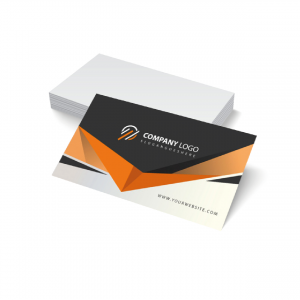 Cartão de visita 250g 9x5cm 4x0 verniz uv total frente corte reto 